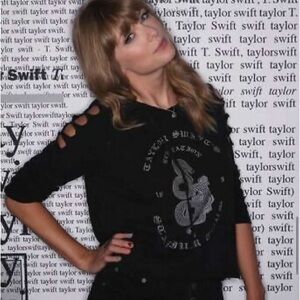 Taylor Swift Official Reputation Cutout Crop Sweatshirt Merch